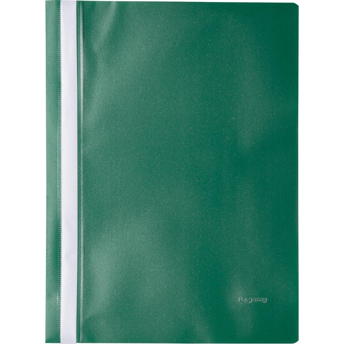 Pergamy - cartellina a chiusura rapida, ft A4, PP, conf. da 25, verde