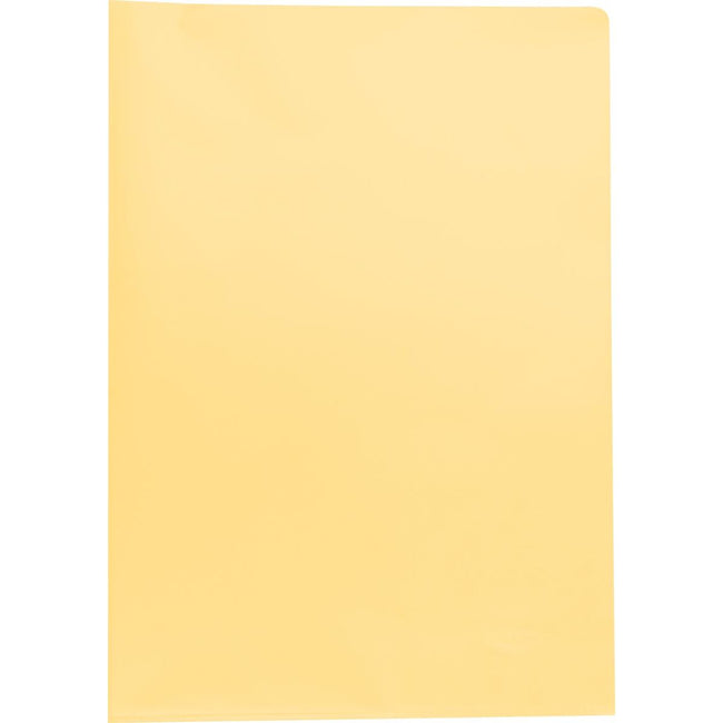 Pergamy – L-Ordner, ft A4, 90 Mikron PP, Karton mit 100 Stück, verschiedene Farben