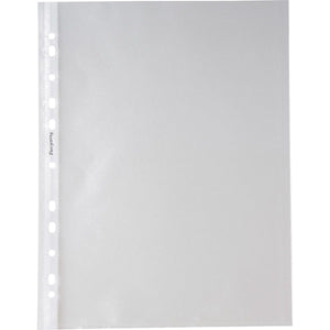 Pergamie – perforierte Ausstellungstasche, ft A4, 11-Loch-Perforation, genarbtes PP von 60 Mikron, Packung mit 200 Stück