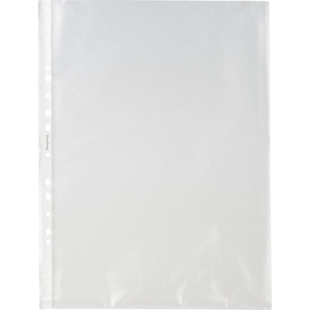 Pergamy - perforated show bag, ft A3 portrait, 11-hole perforation, grained PP, pack of 100 pieces