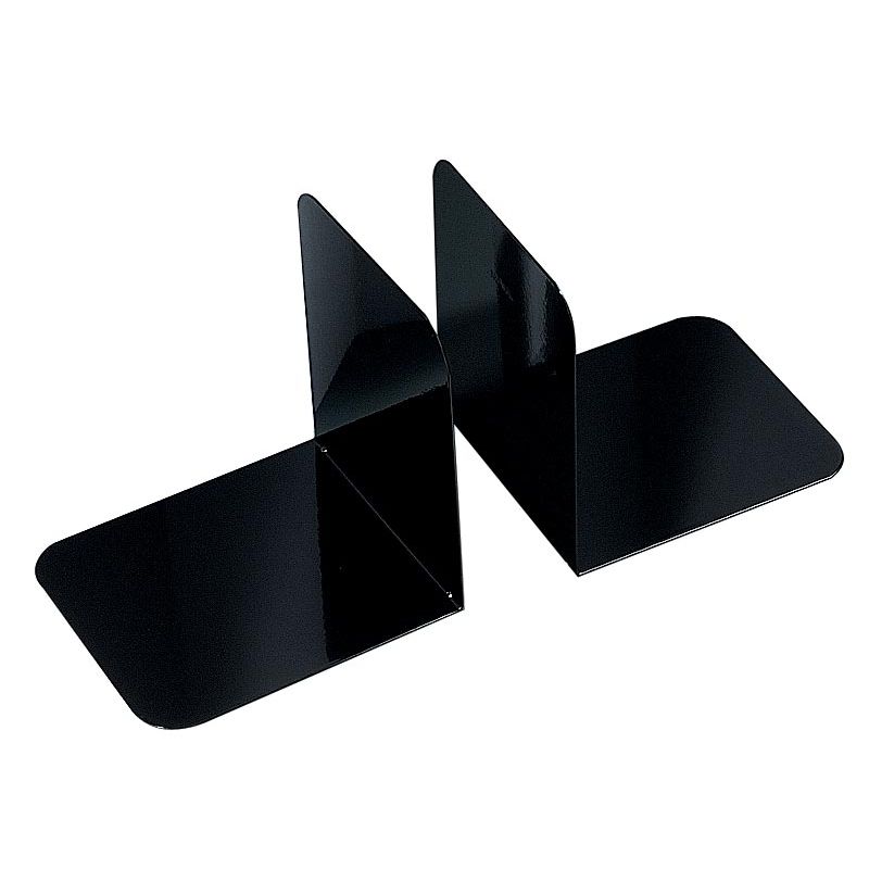 Maul -  boekensteun metaal 14X12x14cm set 2 zwart