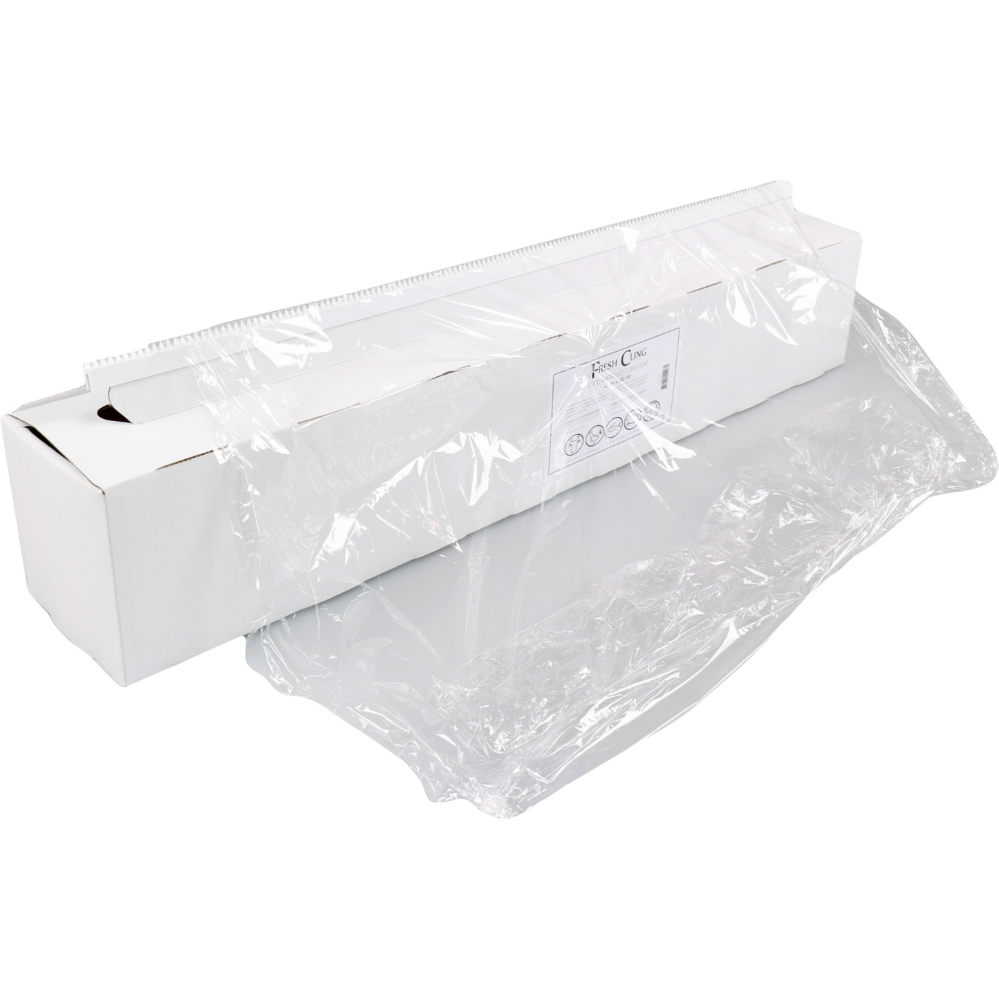 Klika - Foil | Film de rack imperméré Auto-adhésif, autocollant sur Rol / Dispenso Box PVC | 45cm | 300m | transparent