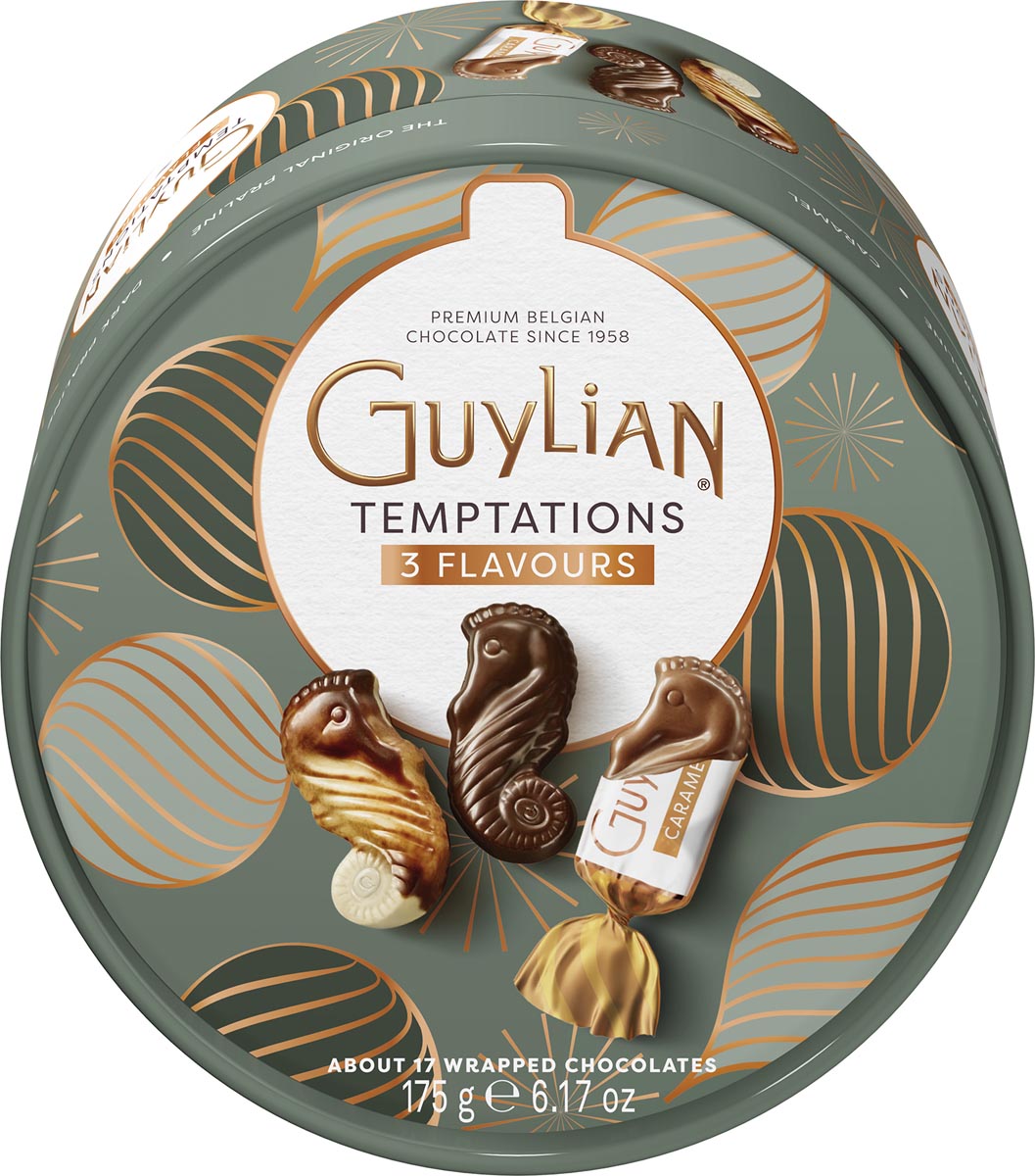 Guylian - Guylian chocolade Temptations Mix, Jewel Box, doos van 175 g