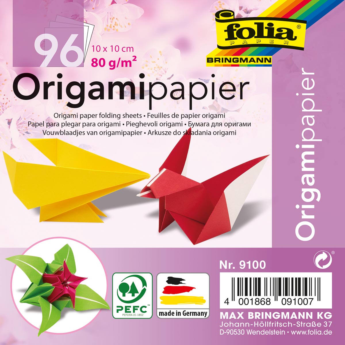Folia - Foglie pieghevoli ft 10 x 10 cm