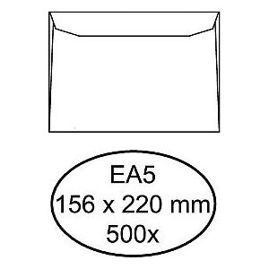 Quantore - Hüllungsbank EA5 156x220mm Weiß 500 Stück