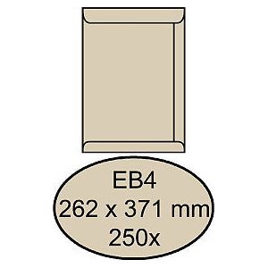 Quantore - Envelop akte eb4 262x371 120gr cremekraft