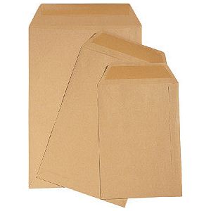 Quantore - Umschlaglohnbag 95x145 70gr braun 1000 Stück