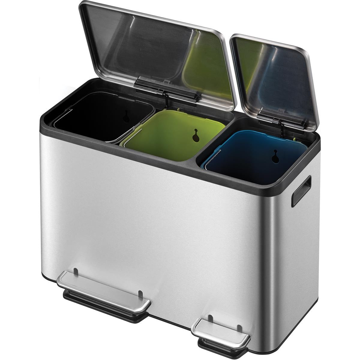 EKO - EcoCasa Pedal Bin 3 x 15 l