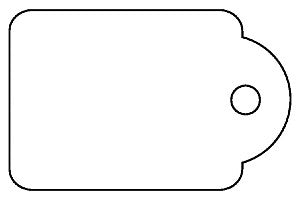 Apli - carton d'étiquette NR392 36x53mm blanc 500 pièces