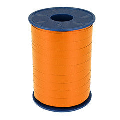 Lockiges Band 10 mm x 250 Meter Farbe Orange 620