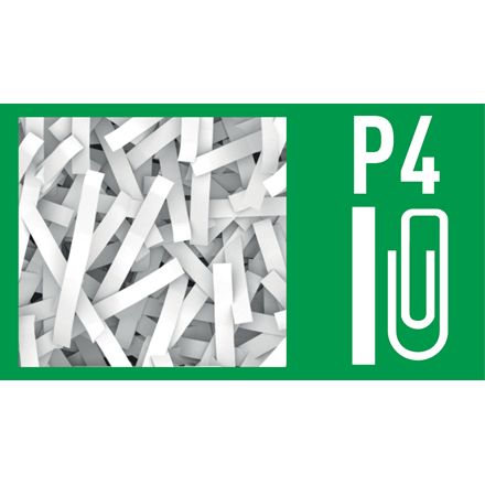 Leitz - Aktenvernichter IQ Protect 6X P4 zerkleinert