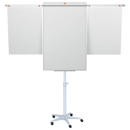 Nobo -  Classic Staal mobiele flipover met uitschuifarmen, magnetisch