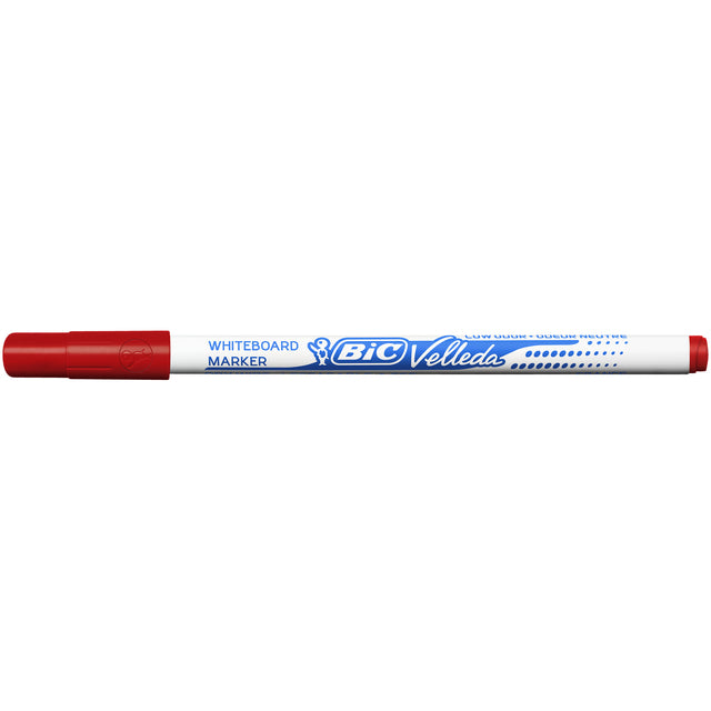 Bic - Viltstift 1721 whiteboard rond rood 1.5mm | 24 stuks