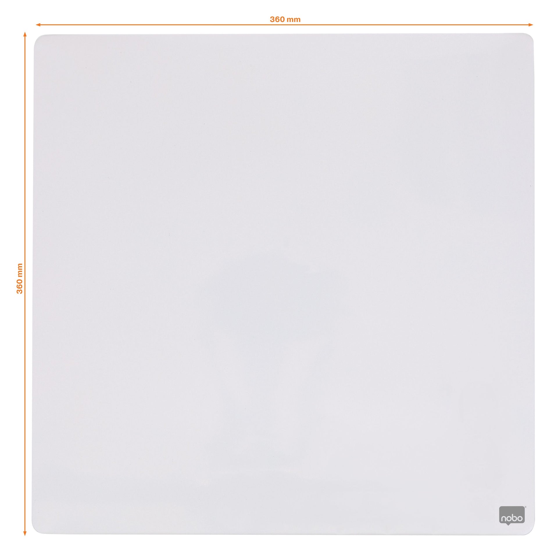 Nobo - Piastrella per lavagna bianca 36x36 cm magnetica