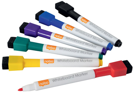 Rexel - Pennarello per lavagna mini assortiti 6 pezzi