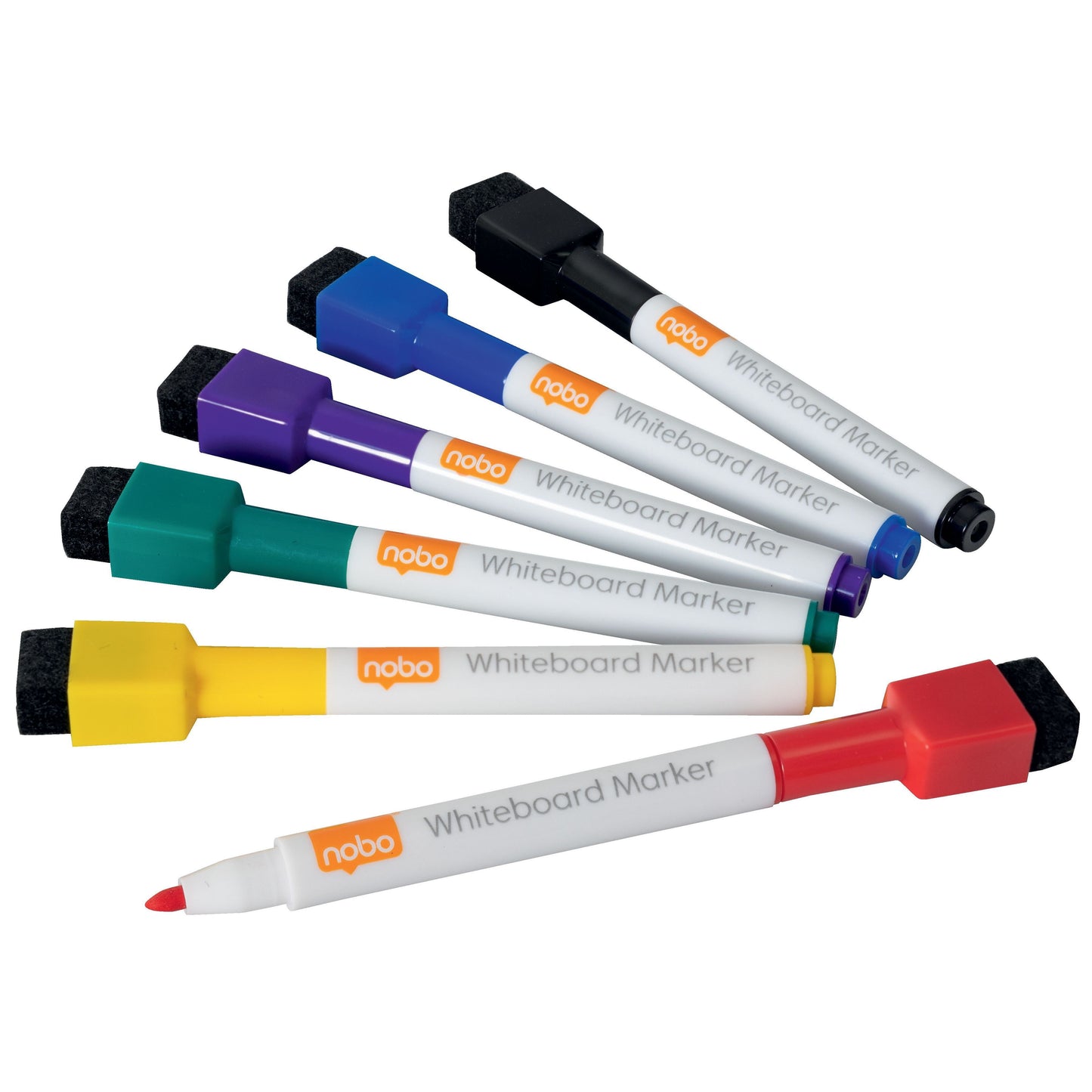 Nobo -  Whiteboardmarker mini assorti 6 stuks