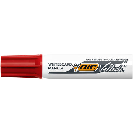 Bic - Whiteboard marker Velleda 1781 diagonal large red | 12 pieces