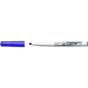 Bic - Pennarello per lavagna Velleda 1741 tondo blu medio