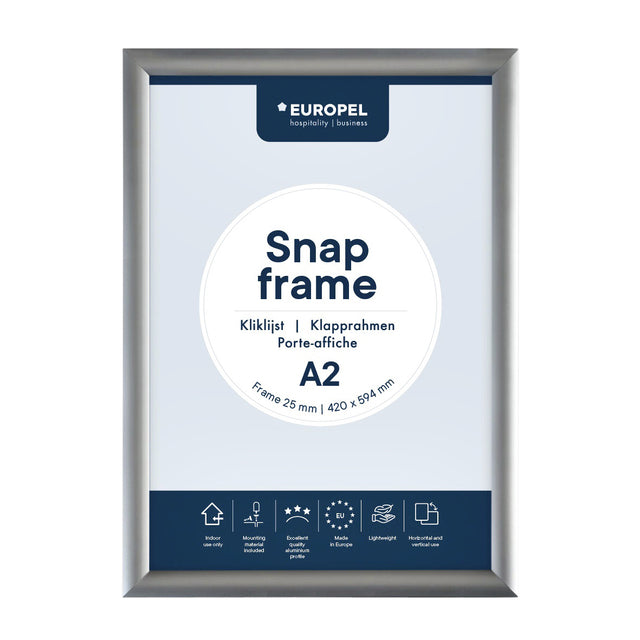 Europel - Cadre à pression détachable A2 25mm
