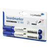 Legamaster - Whiteboard marker TZ 100 round 1.5-3mm blue blister of 2 pieces