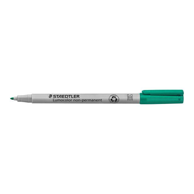 Staedtler - Filz -Tip Pen OHP Lumo SF 313 Perm Groen | 10 Stück