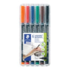 Staedtler - Felt -tip Pen ohp lumo sf 313 perm wp6 | Régler un 6 morceau