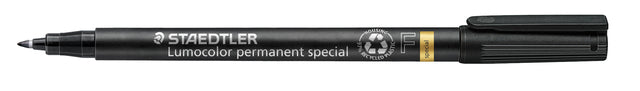 Staedtler -  Viltstift ohp lumo f 319 perm special zw | 10 stuks