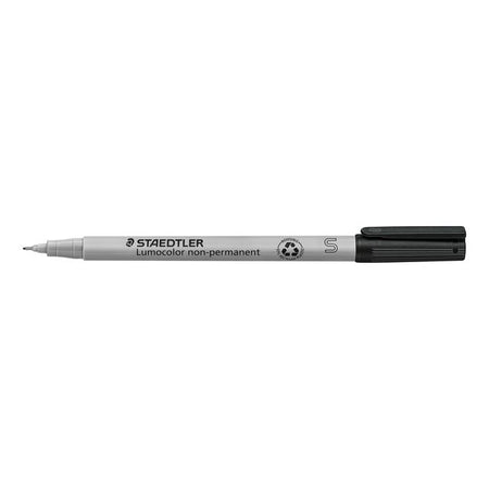 Staedtler - Rotulador Lumocolor 311 no permanente S negro | 10 piezas