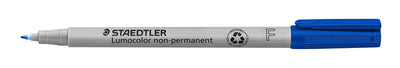 Staedtler -  Viltstift ohp lumo f 316 non perm blauw