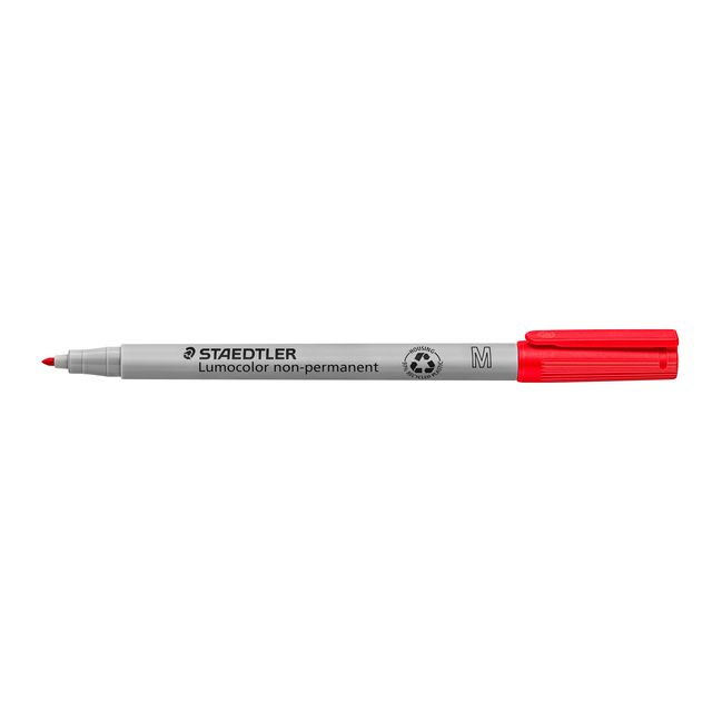 Staedtler - Pennarello Lumocolor 315 non permanente M rosso