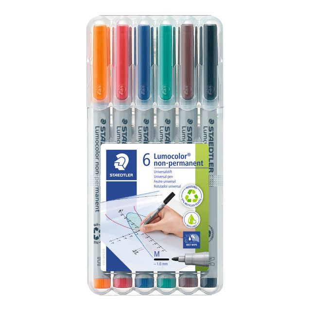 Staedtler - Felt -tip Pen ohp lumo m 315 non perm wp6