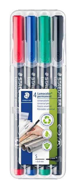 Staedtler -  Viltstift ohp lumo sf 313 perm wp4