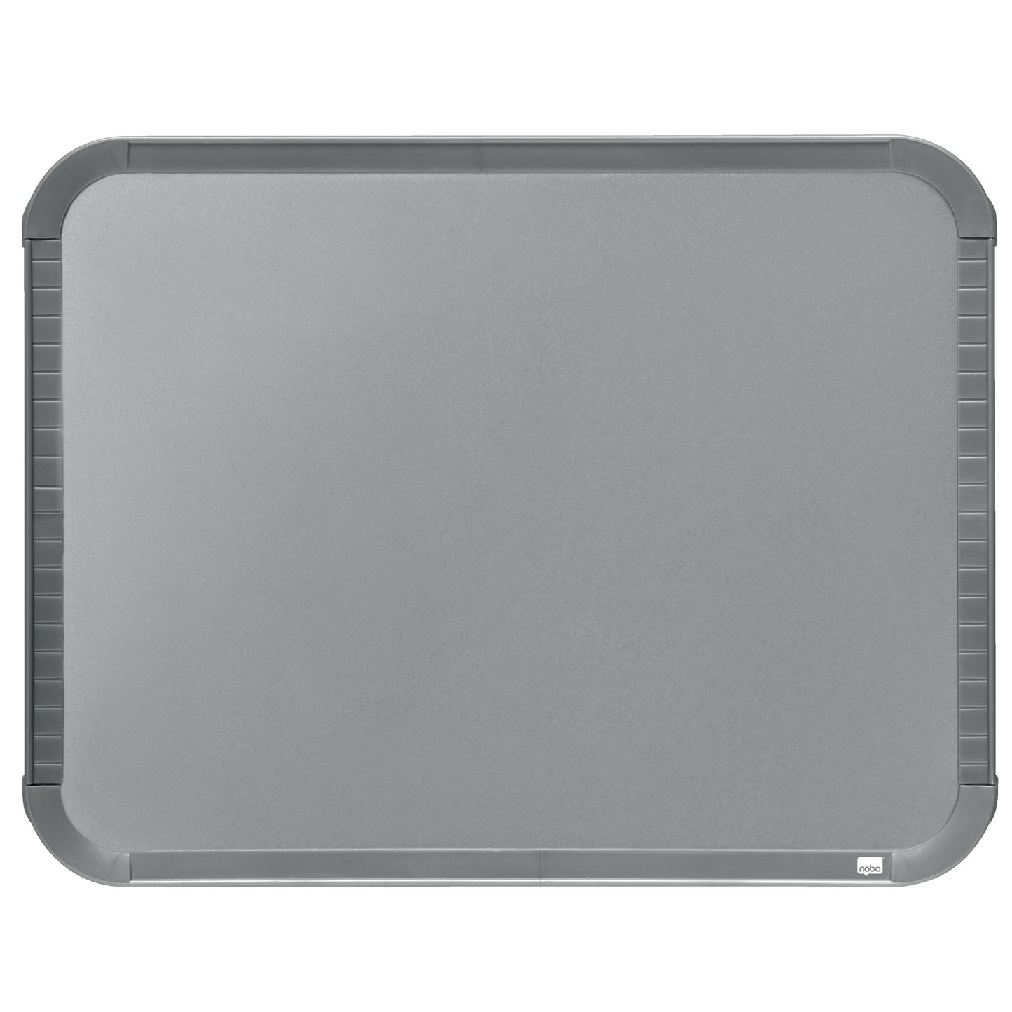 Nobo - Tableau blanc slim line 22x28cm argent