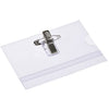 Europel -  Badge  met clip + speld 90x60mm