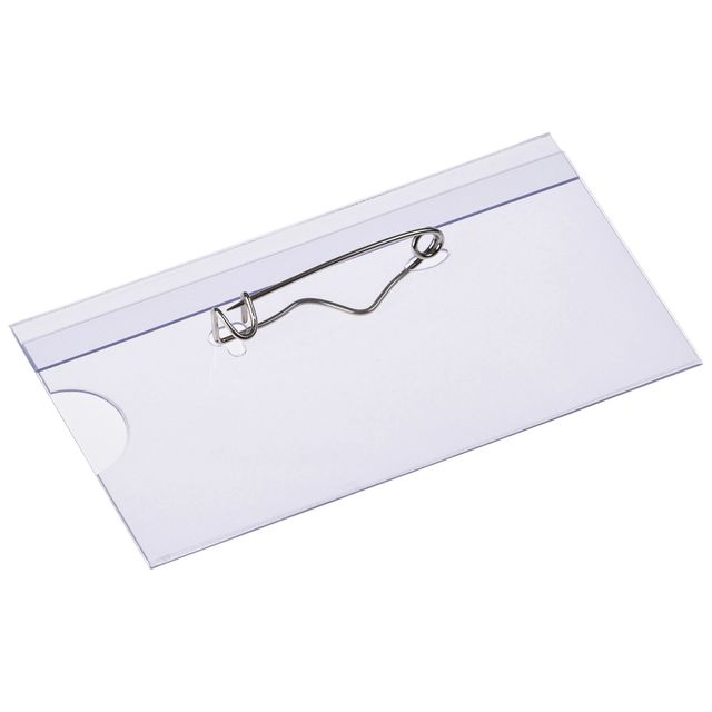 Europel - Badge peel with pin 75x40mm | 24 pieces