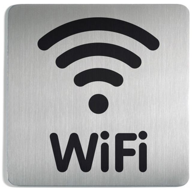 Durable - Icône Infobord Square WiFi durable 150 mm | 1 pièce