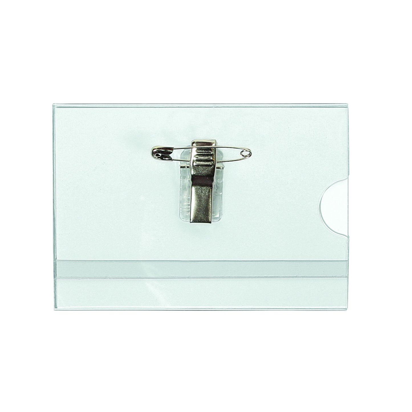 Quantore - Badge avec clip et épingle 60x90mm | 24 pièces