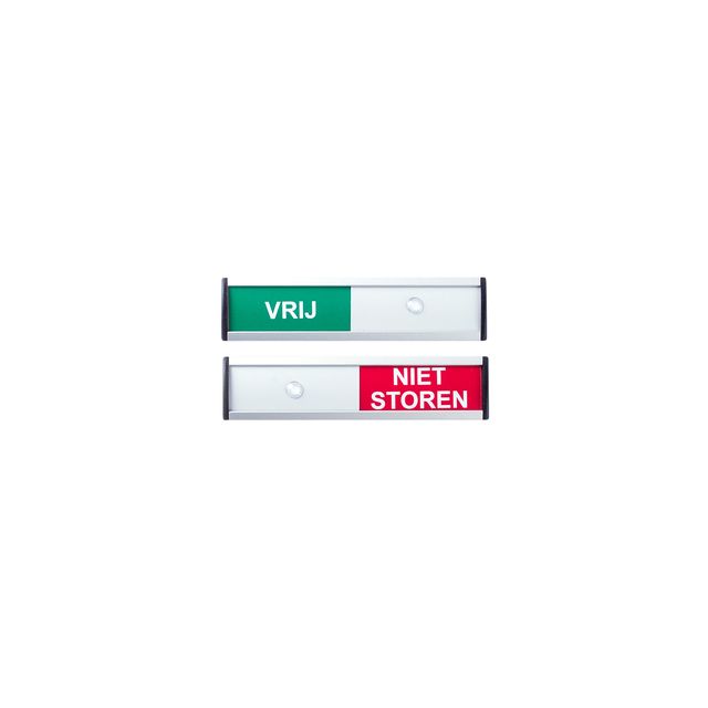 Posta -  Infobord vrij niet storen 125x30mm
