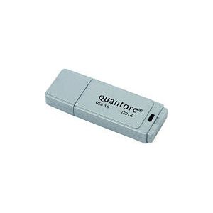 Quantore - USB Stick 3.0 128 GB Silber