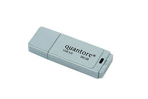 Quantore - USB-stick 3.0 256GB zilver