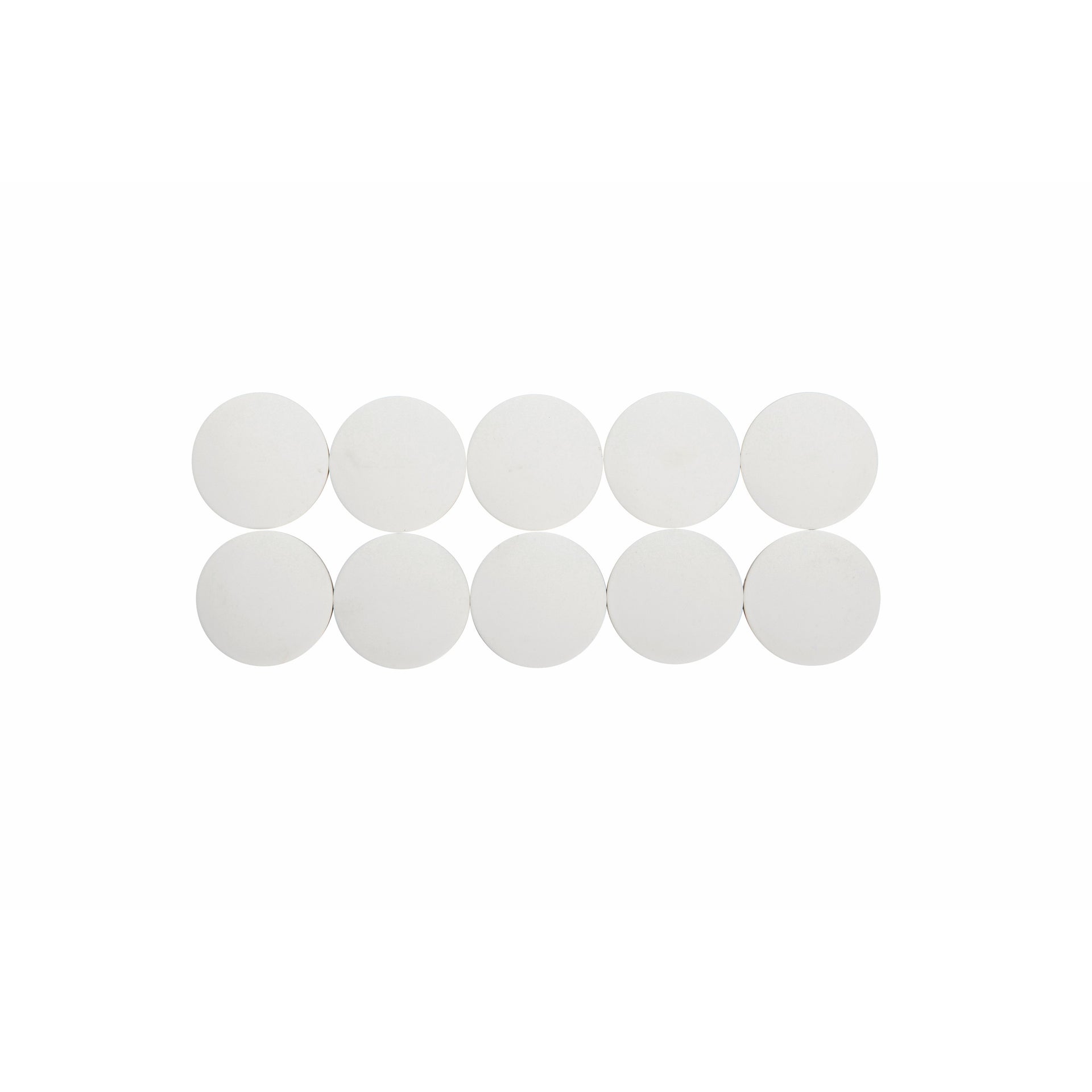 Maul - Magnet Solid 38mm 2500gr bianco 10 pezzi