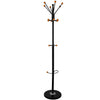 OFFICE products -   kapstok Stockholm, met parapluhouder, zwart