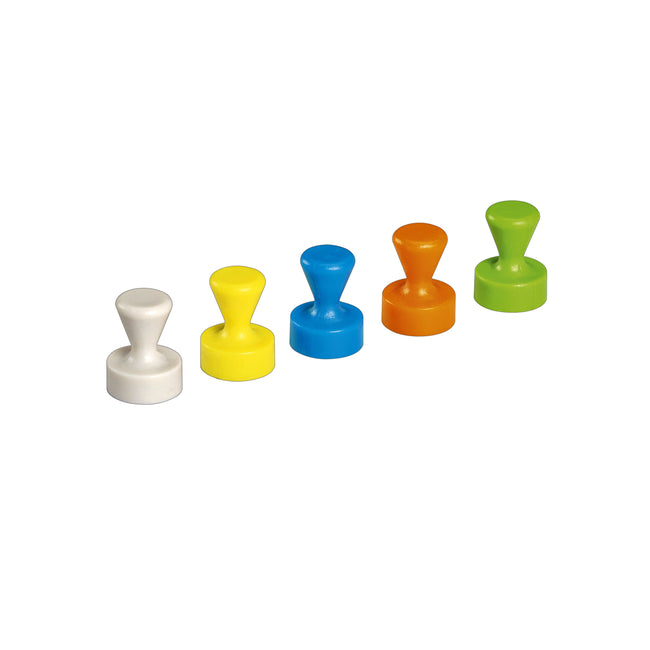 MAUL - Imán Cono de Neodimio 12mm 1,5kg surtido 10 piezas