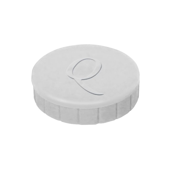 Quantore -  Magneet 20mm 300gram wit 10 stuks