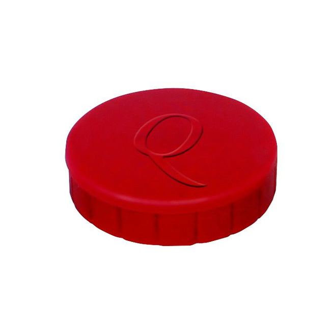 Quantore - Imán 32mm 800gramos rojo 10 piezas
