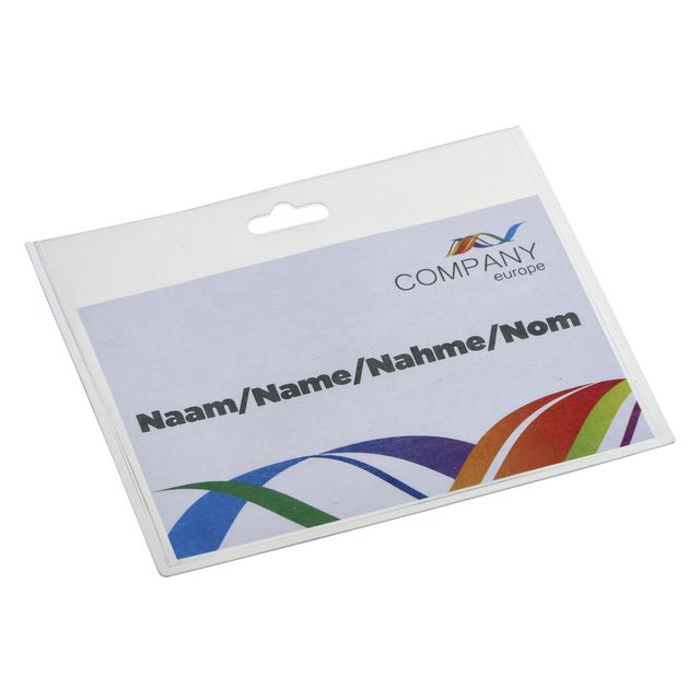 Europel -  Badge pashouder  gesloten 90x60mm | 24 stuks