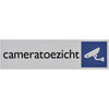Posta -  Infobord pictogram cameratoezicht 165x44mm