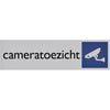 Posta - Infobord pictogram cameratoezicht 165x44mm