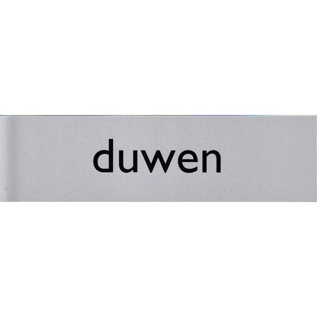 Posta - Icona della scheda informativa che spinge 165x44mm