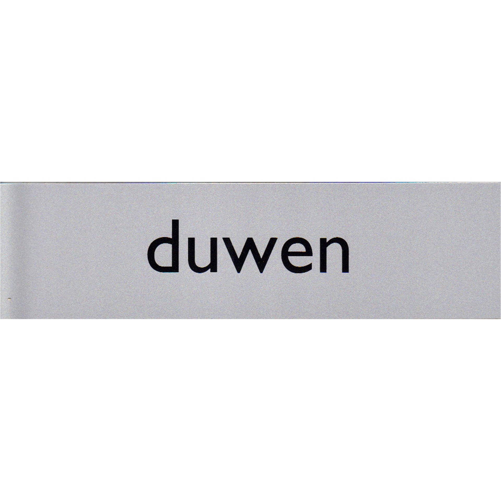 Posta - Info board icon pushing 165x44mm